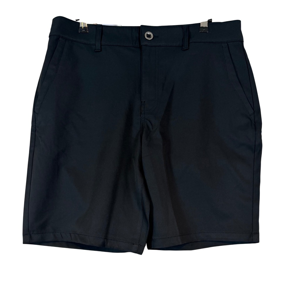32 Degrees Cool Mens Stretch Short Black •32• Waist 9 Inseam Gorpcore Golf Light